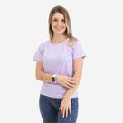Camiseta Feminina Basica Algodão Gola Redonda