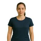 Camiseta Feminina Básica Poliéster Lisa Tradicional Treino