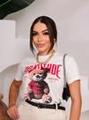 Camiseta Feminina Blusa Tshirt Estampada 100% algodão macia básica
