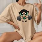 Camiseta Feminina Blusão T-shirt Camisetão Gym Academia Top Envio Rapido