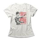 Camiseta Feminina Bruce Lee Studio Geek