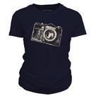 Camiseta feminina - Câmera Fotográfica