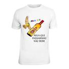Camiseta Feminina Carnaval Uma caipirinha por favor Várias Estampas Memes Brasil Unissex