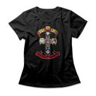 Camiseta Feminina Cats 'N' Roses