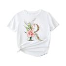Camiseta Feminina com Estampa de Pata de Cachorro - Manga Curta - Estilo Estética