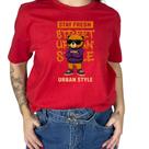 Camiseta feminina Confortavel Estilosa Personalizada Stay Fresh Bear