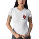 Camiseta Feminina Coração Prefiro Realismo Amor Real