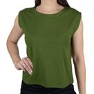 Camiseta Feminina Cotton e Cotton Stella Verde - 36421