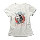Camiseta Feminina Cyberpunk Geisha