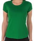 Camiseta Feminina de Algodão Premium Verde Bandeira - Conforto e Estilo Camiseta Feminina de Algodão Premium Verde Bandeira - Conforto e Estilo