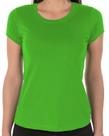 Camiseta Feminina de Algodão Premium Verde Limão - Conforto e Estilo