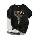 Camiseta Feminina De Manga Curta Com Gola Redonda E Estampa De Letras E Anjos, Top Elástico