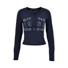 Camiseta Feminina De Manga Longa Com Decote Em V, Moda De Outono E Inverno, Estilo Streetwear, Botão