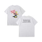 Camiseta Feminina De Verão Casual E Divertida, Manga Curta, Estampa Blame John, Top Estético