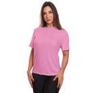 Camiseta Feminina Dry Fit Básica Lisa Proteção Solar UV Térmica Blusa Academia Esporte Camisa