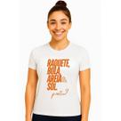 Camiseta Feminina Dry Fit Beach Tennis BaBy Look Proteção UV Camiseta Feminina Dry Fit Beach Tennis BaBy Look Proteção UV