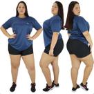 Camiseta Feminina Dry Fit Plus Size Fitness Academia Premium Camiseta Feminina Dry Fit Plus Size Fitness Academia Premium