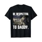 Camiseta Feminina Engraçada Alpha Wolf, Camiseta Macia De Manga Curta Com Gola Redonda, Be