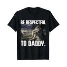 Camiseta Feminina Engraçada Alpha Wolf, Camiseta Macia De Manga Curta Com Gola Redonda, Be