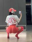 Camiseta Feminina Esportiva Solta Estilo Harajuku Latte Fitness Manga Curta 2025 Bestseller Camiseta Feminina Esportiva Solta Estilo Harajuku Latte Fitness Manga Curta 2025 Bestseller