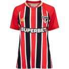Camiseta Feminina Esportiva Time Jogo Torcedor Away 2025 Oficial Original São Paulo FC New Balance WT831808