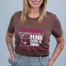 Camiseta Feminina Estampada Ela Acredtou que Podia 480 100% Algodão Professora Pedagogia Amor