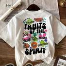 Camiseta Feminina Estampada Fruits The Spirit 387 Passeio Lazer Casual