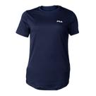 Camiseta Feminina Fila Basic Sports III Manga Curta Marinho