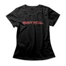 Camiseta Feminina Heavy Metal Studio Geek