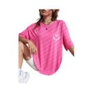 Camiseta Feminina Hip Hop - Algodão, Manga Curta, Gola Redonda e Estampa
