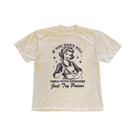 Camiseta Feminina Hip Hop Vintage Com Gola Redonda E Estampa Gráfica Kill Them with Kindness, Top Camiseta Feminina Hip Hop Vintage Com Gola Redonda E Estampa Gráfica Kill Them with Kindness, Top