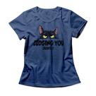 Camiseta Feminina Judging You Silently Camiseta Feminina Judging You Silently