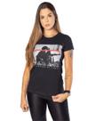 Camiseta Feminina KVRA Força Preta
