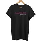 Camiseta Feminina Madonna Camisa Baby Look Algodão