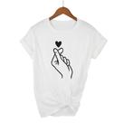 Camiseta Feminina Mão Coreana Dorama
