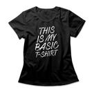 Camiseta Feminina My Basic T-Shirt