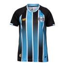 Camiseta Feminina New Balance Grêmio Home Torcedor 2026 Azul Camiseta Feminina New Balance Grêmio Home Torcedor 2026 Azul
