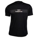 Camiseta Feminina New Balance Performance Preto/branco Camiseta Feminina New Balance Performance Preto/branco