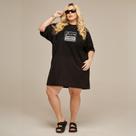 Camiseta Feminina Oversized Camisetão Plus Size Max TShirt Básica