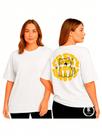 Camiseta Feminina oversized Feminina Pretty Girl Moda Fitness Treino academia exercícios Malha 100%