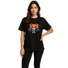 Camiseta Feminina Oversized Florzinha Treinando Lançamento