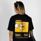 Camiseta Feminina Oversized Max Blusa jerry