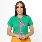 Camiseta Feminina Pantera Cor de Rosa Animes Estilosa Várias Cores