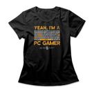 Camiseta Feminina PC Gamer Studio Geek