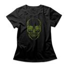 Camiseta Feminina Pixel Skull Studio Geek