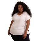 Camiseta Feminina Plus Size Tapa Bumbum Mullet Academia