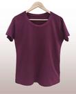 Camiseta Feminina Pré-Encolhida e Amaciada - Malha 100% Algodão - Tamanhos P, M, G, GG e GGG