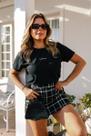 Camiseta Feminina Preta Believe
