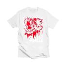 Camiseta Feminina Retrô De Terror Com Estampa De Cabeça De Filme SAW, Gola Redonda, Estilo Harajuku, Camiseta Feminina Retrô De Terror Com Estampa De Cabeça De Filme SAW, Gola Redonda, Estilo Harajuku,