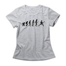 Camiseta Feminina Rock Evolution